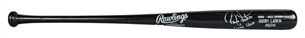 1993 Barry Larkin Game Ready and Signed/Inscribed All Star Rawlings Bat (PSA/DNA)